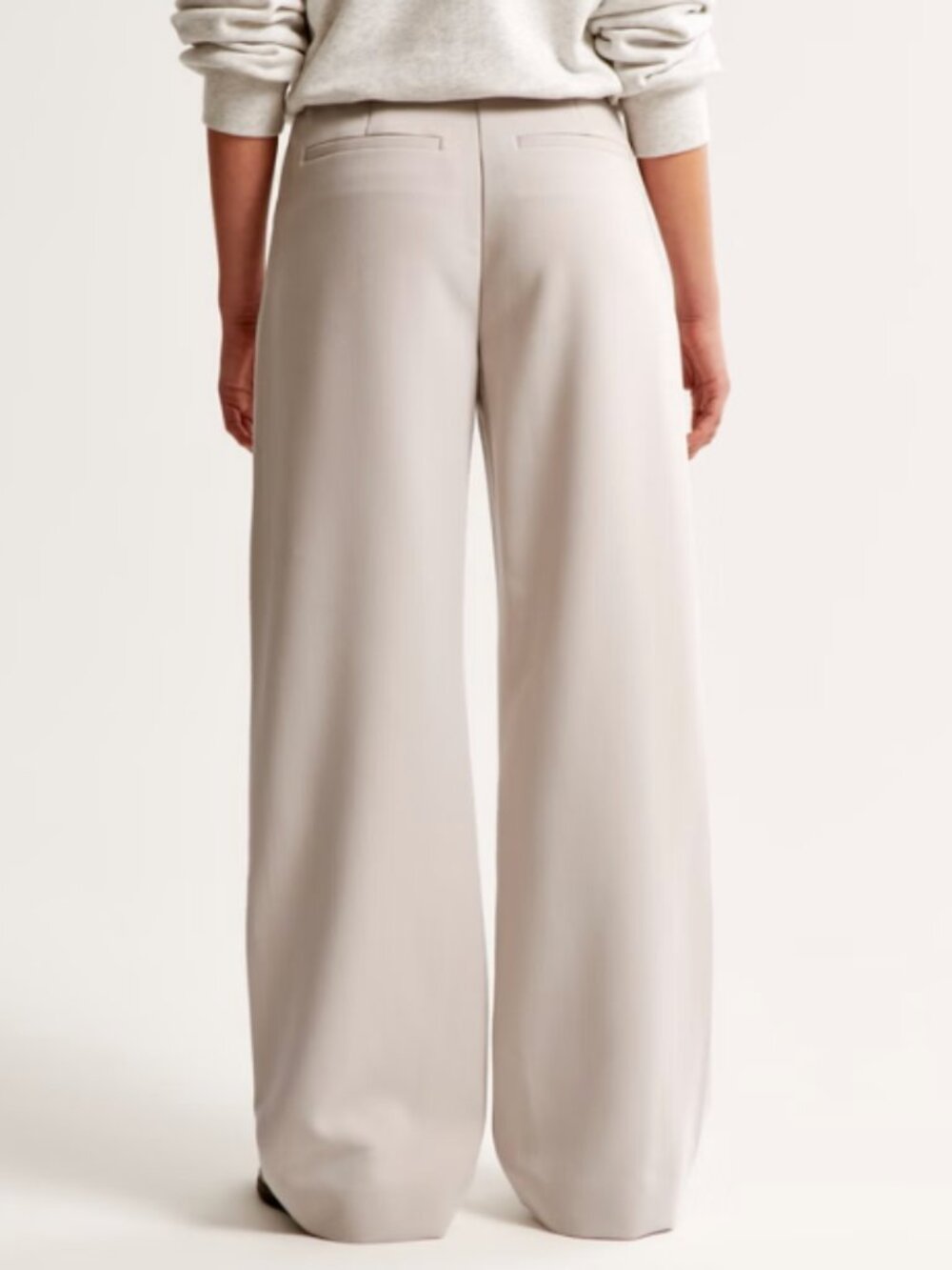Abercrombie & Fitch, Sloane Tailored Wide Leg Pant, Size 35/20 Long - Picture 2 of 7